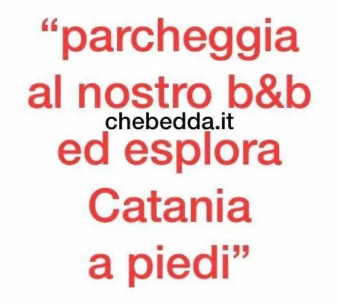 Chebedda B&B Catania Italien